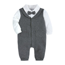 Babypige bomulds-heldragtsæt med butterfly6-9M
