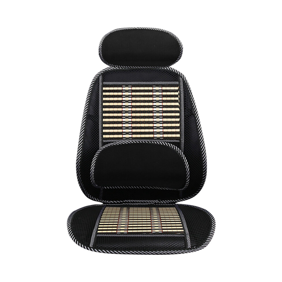 Breathable Massage Seat Cushion With Lumbar Support And 9065194640785