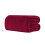 Manta polar reversible de microfibra suave color vino 1