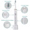 Sarmocare S100IPX7 Αδιάβροχη Φορητή Ηλεκτρική Οδοντόβουρτσα Sonic με 8 Κεφαλές 3