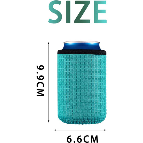 Neoprene Can Cooler Insulation Rack 4 Pack 1