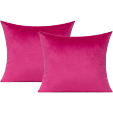 Set med kuddfodral i sammet, 2 st, 36x36 cm