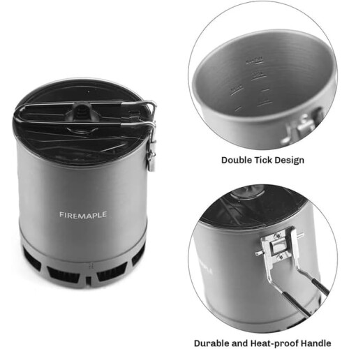 G3 Ultralight Camping Stove 600ml 2