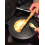 Wooden rolling pin natural finish 26 cm 2