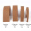 Leather strap brown 2.5 cm 2