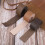 Leather strap brown 2.5 cm 5