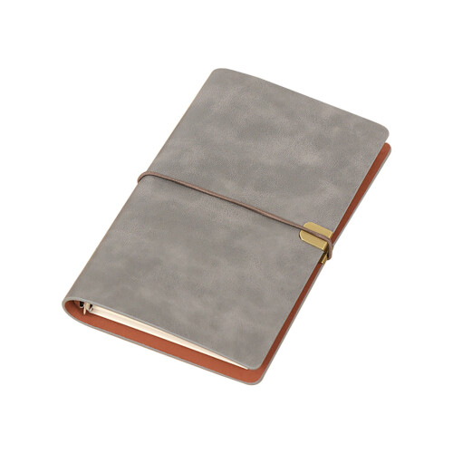 A5 leather binder notebook refillable 100gsm paper