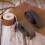 Leather strap brown 2.5 cm 6