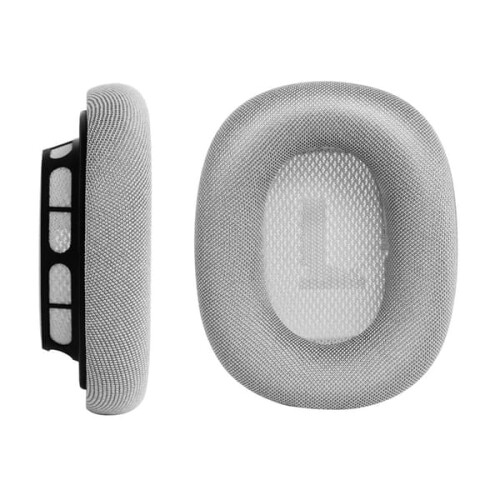 AirPods Max earphone covers silver silicone one pair 2