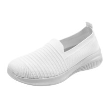 Dam Sommarsneakers i mesh, vita, storlek 6.5