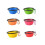 Foldable food bowl with carabiner black 3