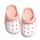 Boys' soft sole slippers white size9M 1