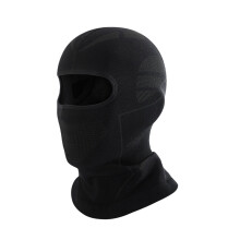Balaclava de veludo à prova de vento para motociclistas, ideal para clima frio.