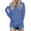 Damen-Kapuzenpullover mit langen Ärmeln und Daumenlöchern 1