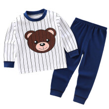 3M-5Y Katoenen peuterpyjama met lange mouwen