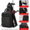 Fishing backpack with rod holder and equipment storage 2
