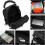 Fishing backpack with rod holder and equipment storage 3