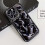 Συμβατή με θήκη τηλεφώνου Electroplated Meteorite TPU Texture - WELLNGS Black για συμβατότητα με iPhone 2