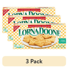 Shortbread Cookies snack pack 3 count
