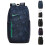 Nike unisex basketball backpack black gold 3