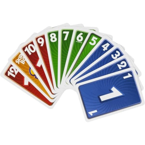 Skip-Bo Card Game Compatible with Mattel 1