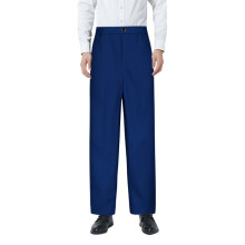 Pantaloni eleganti da ragazzo a gamba dritta con vita regolabile e taglio dritto