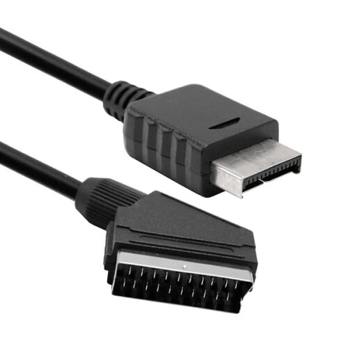 RGB SCART AV cable for PS1 PS2 PS3 2
