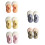Babysockenschuhe mit Gummisohle, 1 Paar 1