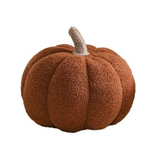 Pernă decorativă de pluș moale cu dovleac de Halloween, 1 bucată