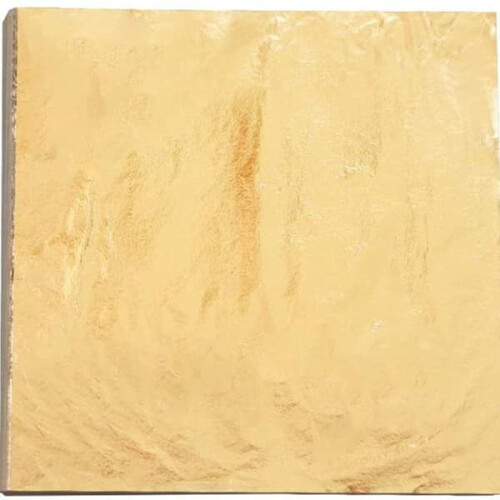 Gold imitation leaf for crafts 100 sheets 2