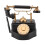 Retro corded desk phone nostalgic dial style 1