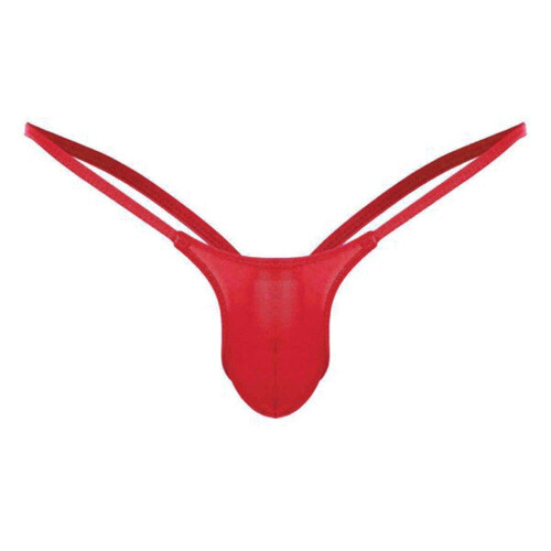 slip string pour homme, dos ouvert, taille basse