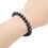 Shungite Bracelet 8mm Beads Elastic Crystal Energy 4
