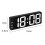 Digital desk clock large display 12/24-hour format 4