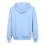 Moletom feminino casual com zíper frontal e modelagem solta. 4