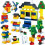 Building Blocks Multicolor Large Pack 800 Pieces 2
