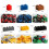 Building Blocks Multicolor Large Pack 800 Pieces 4