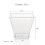 Clear Plastic Glasses Cups 100 Pieces 2