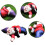 Garden Gnome Miniature Set 4 Pieces 4