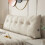 Wedge Pillow for Head Support White 100x40x12cm 7