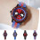 Spiderman luminous analog watch waterproof black 3