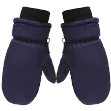 AWZXDE Winterhandschoenen voor kinderen, winddicht, marineblauw, 8-10 jaar