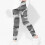 Piger camouflage leggings højtaljede, elastiske, bløde, grå6 4