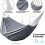 Canvas Hammock Double Person Gray 220x150cm 2