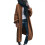Damen-Cardigan, einfarbig braun, locker gestrickt, Oversized 1