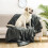 Waterproof Blanket for Couples Gray 71x100 cm 2