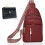 Τσάντα Crossbody Vegan Δερμάτινη Μικρή Τσάντα Sling για Γυναικεία 1