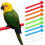 Plastic Bird Stand for Parrots and Parakeets 10-Pack 1