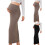 Dame gravidnederdel med bodycon-snit, sort M 1
