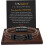 Pulseira masculina trançada em couro marrom (1 peça) 1